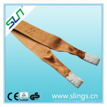 Ce GS Certificated Heavy Duty Polyester Lifting Webbing Sling